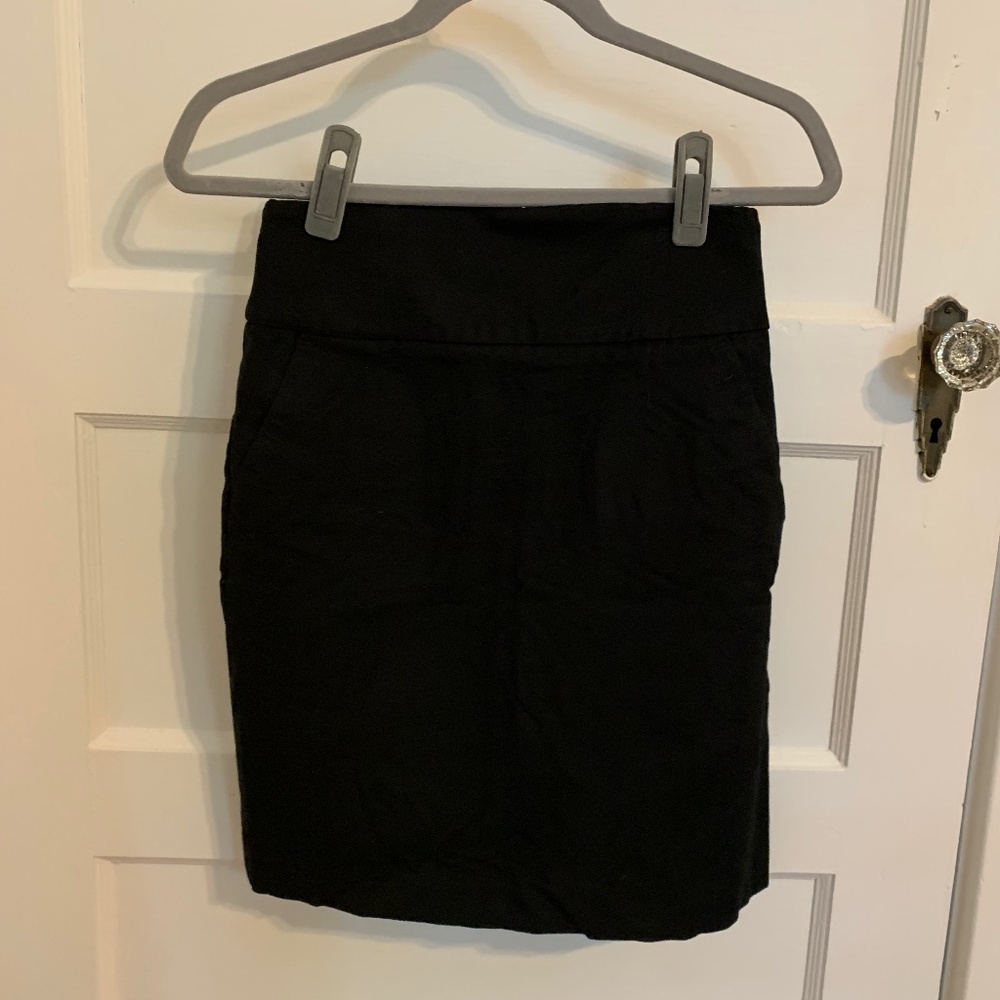 Banana Republic Black Dress Skirt